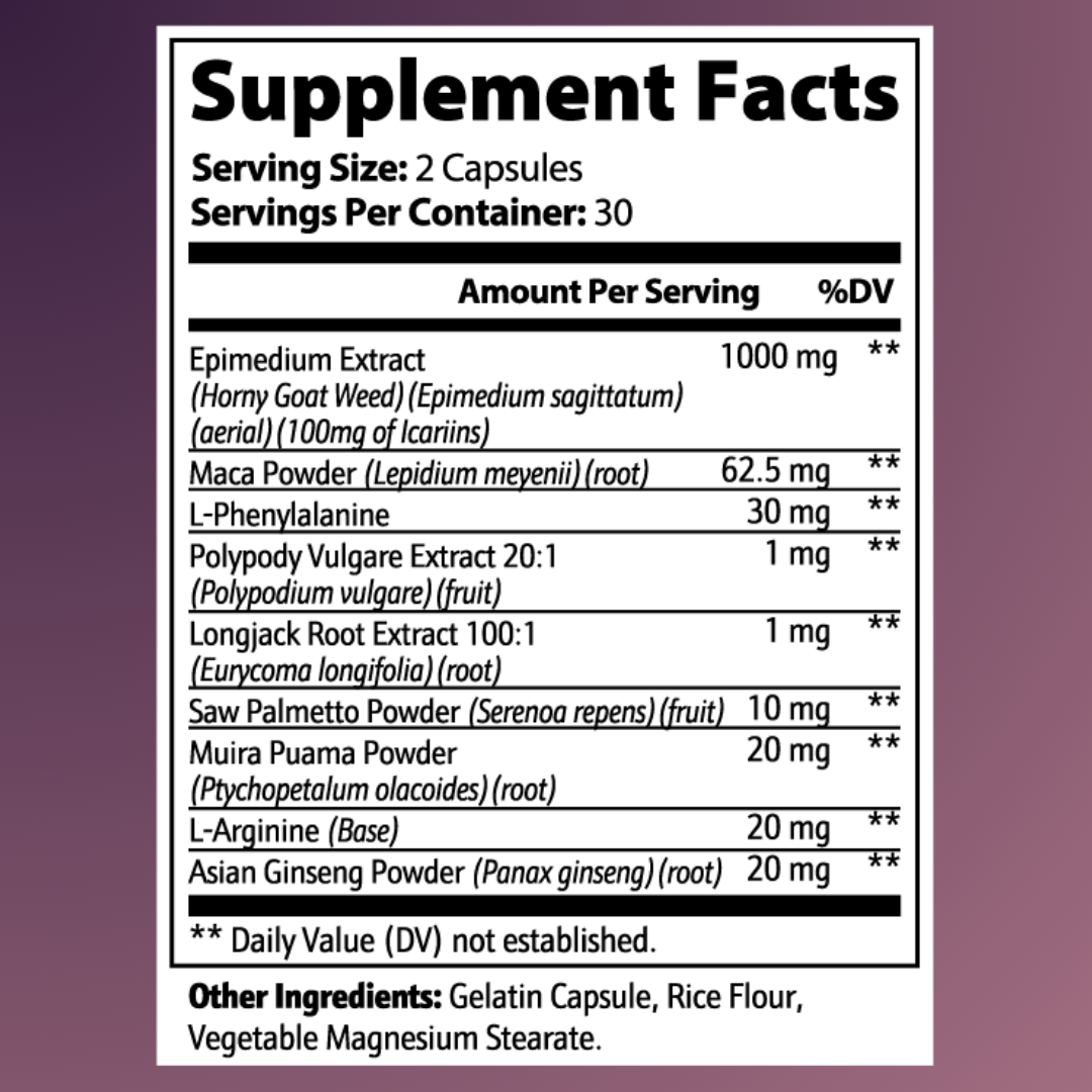 Horny Goat Weed Blend