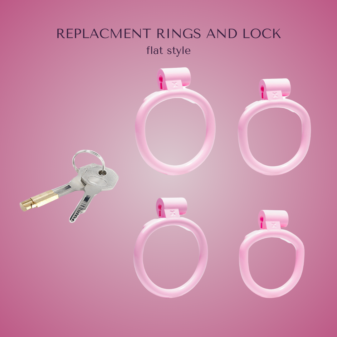 Gynarchy Pink Dot Male Chastity Cage