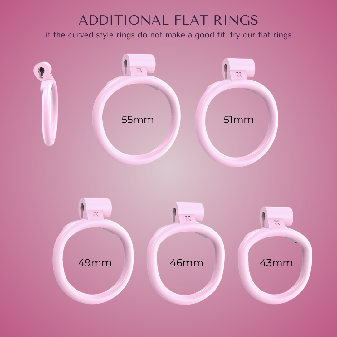 Gynarchy Pink Dot Male Chastity Cage