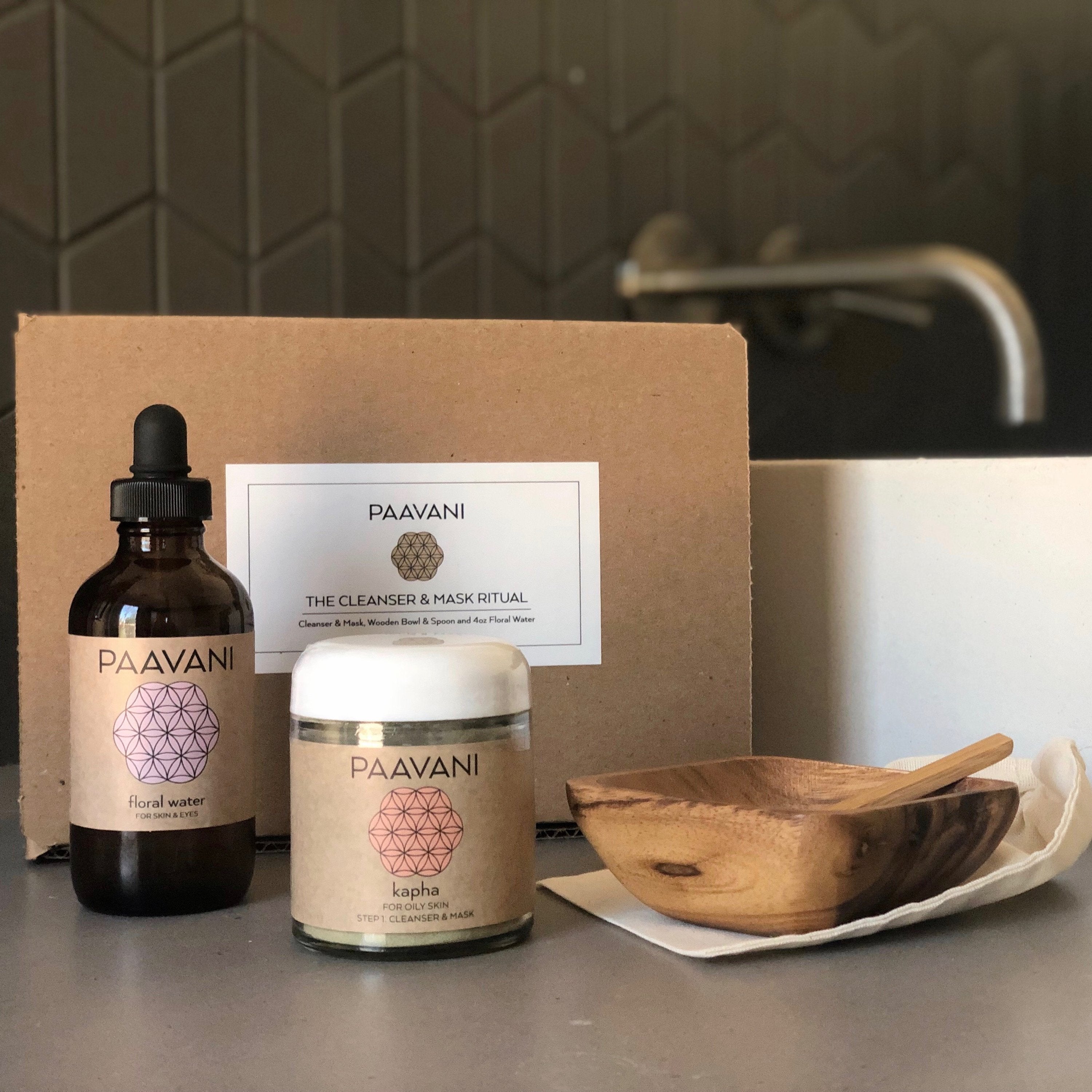 Cleanser and mask ritual