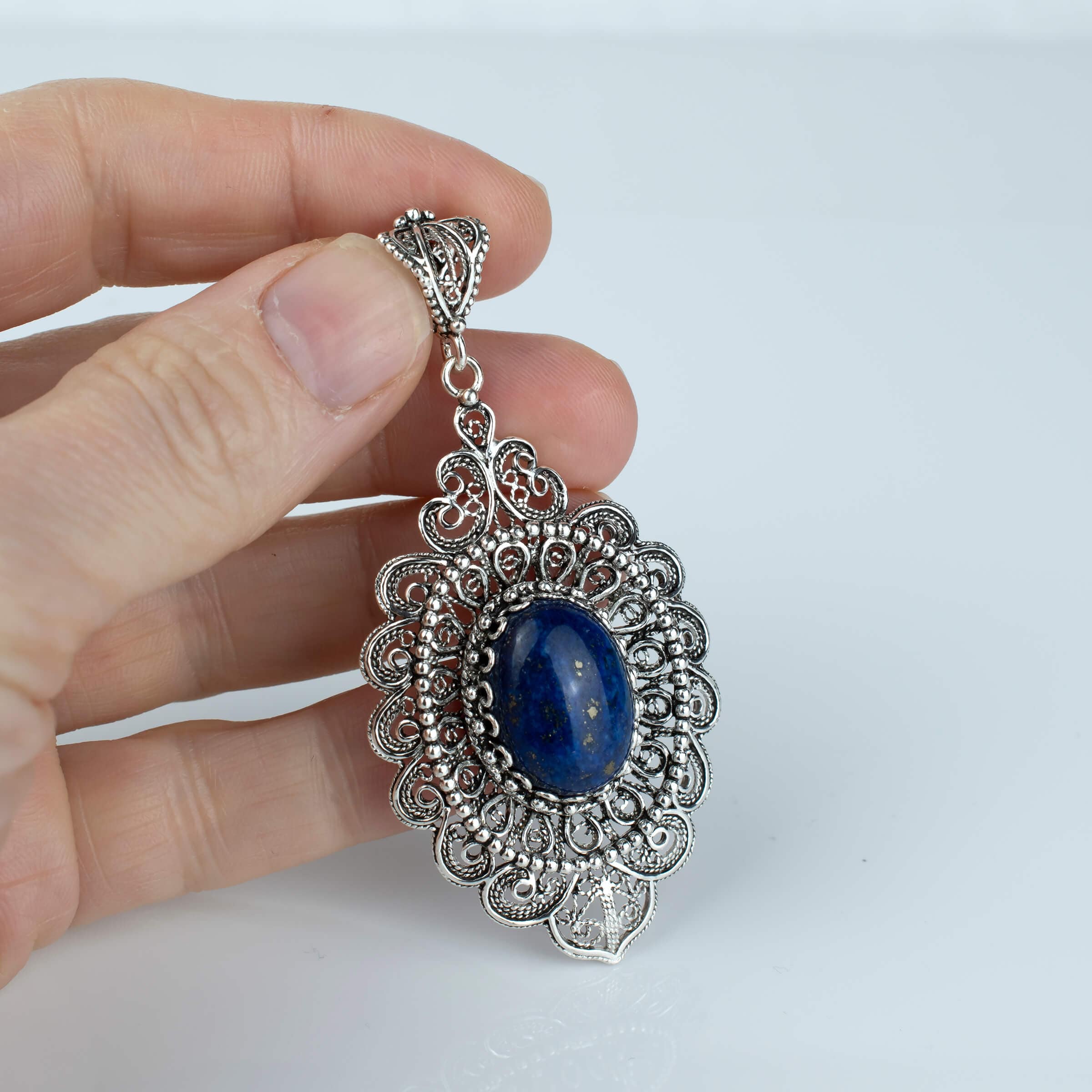 lapis lazuli pendant