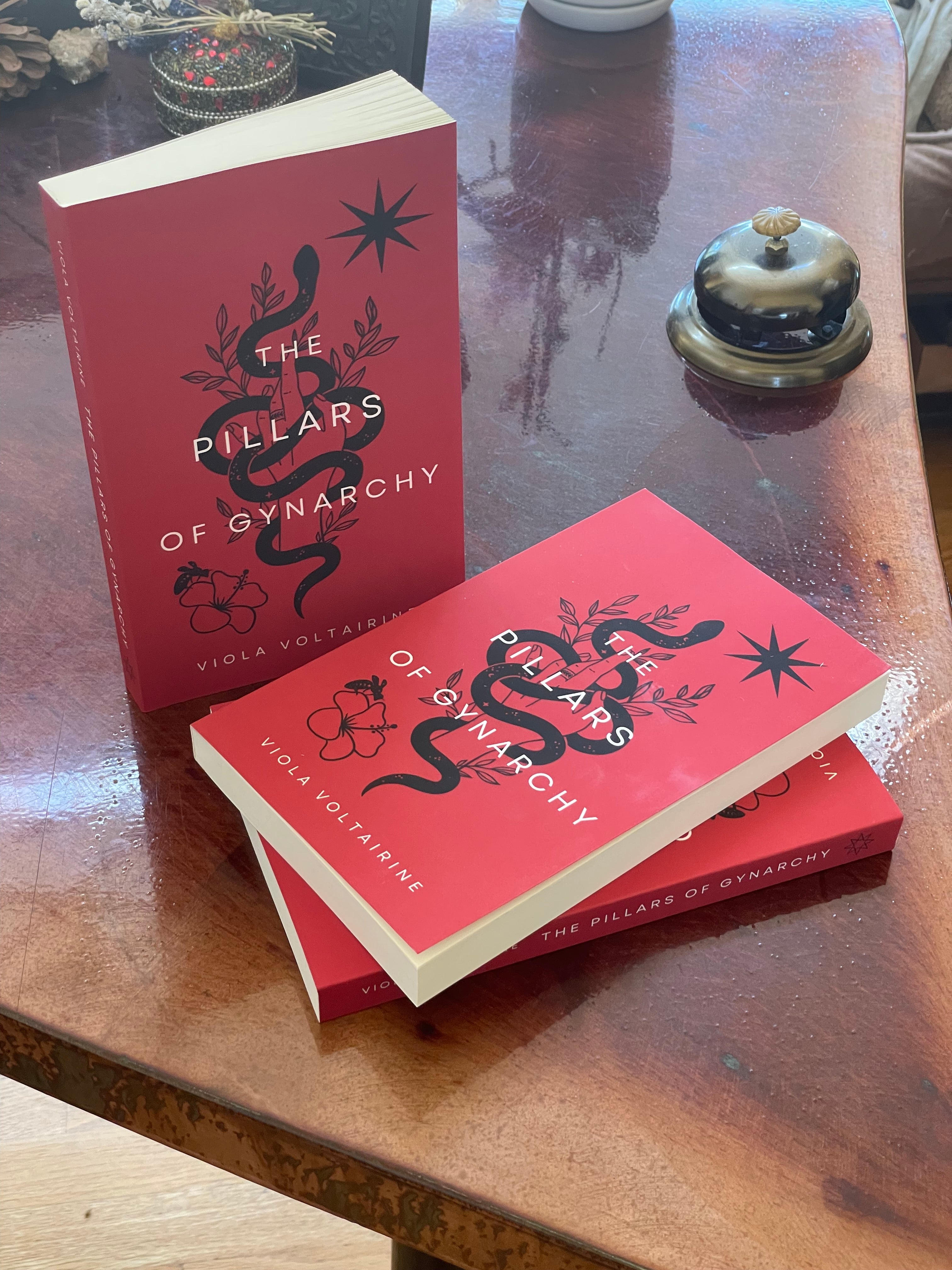 The Pillars of Gynarchy, by Viola Voltairine (signed)