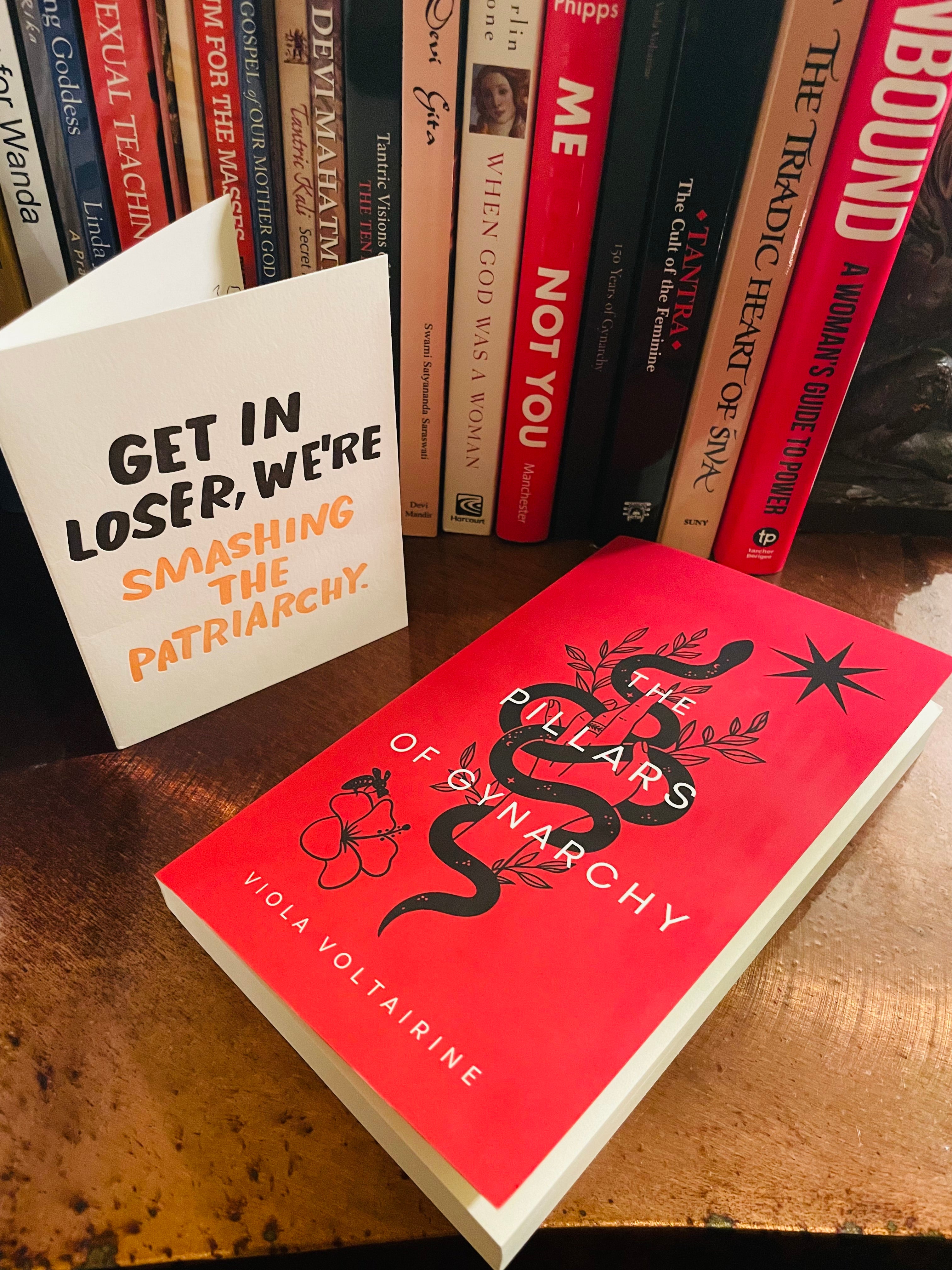 The Pillars of Gynarchy, by Viola Voltairine (signed)