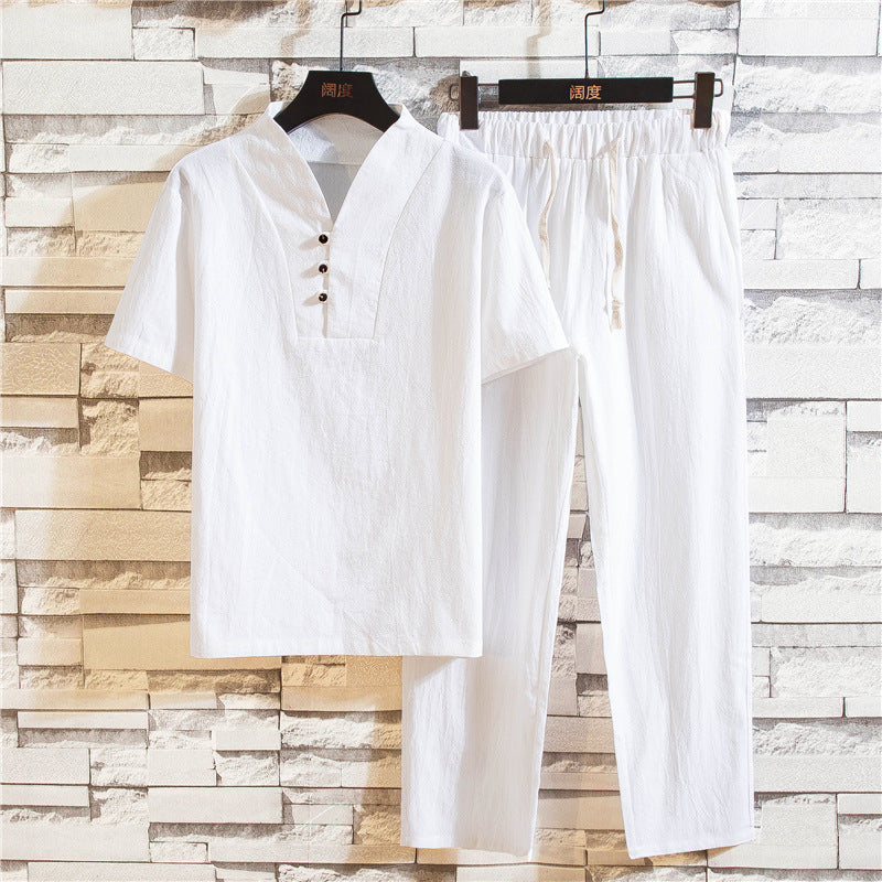 Summer Cotton/Linen Houseboy Uniform