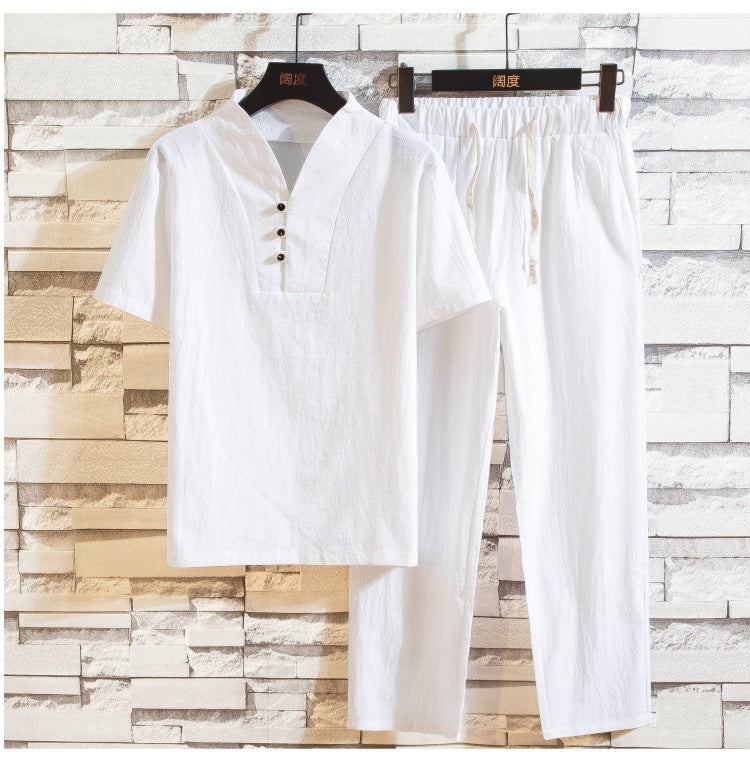 Summer Cotton/Linen Houseboy Uniform