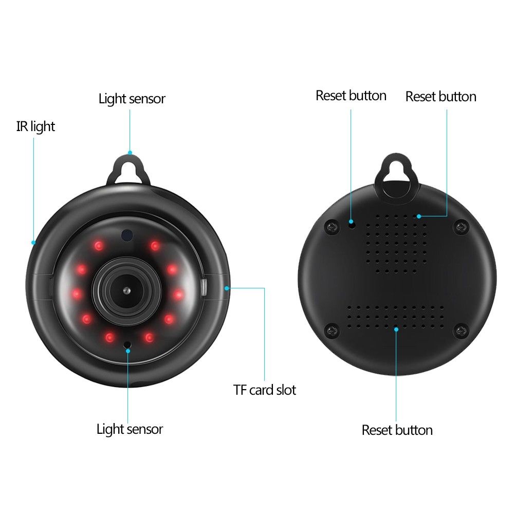HD 1080P Mini WIFI Hidden Camera