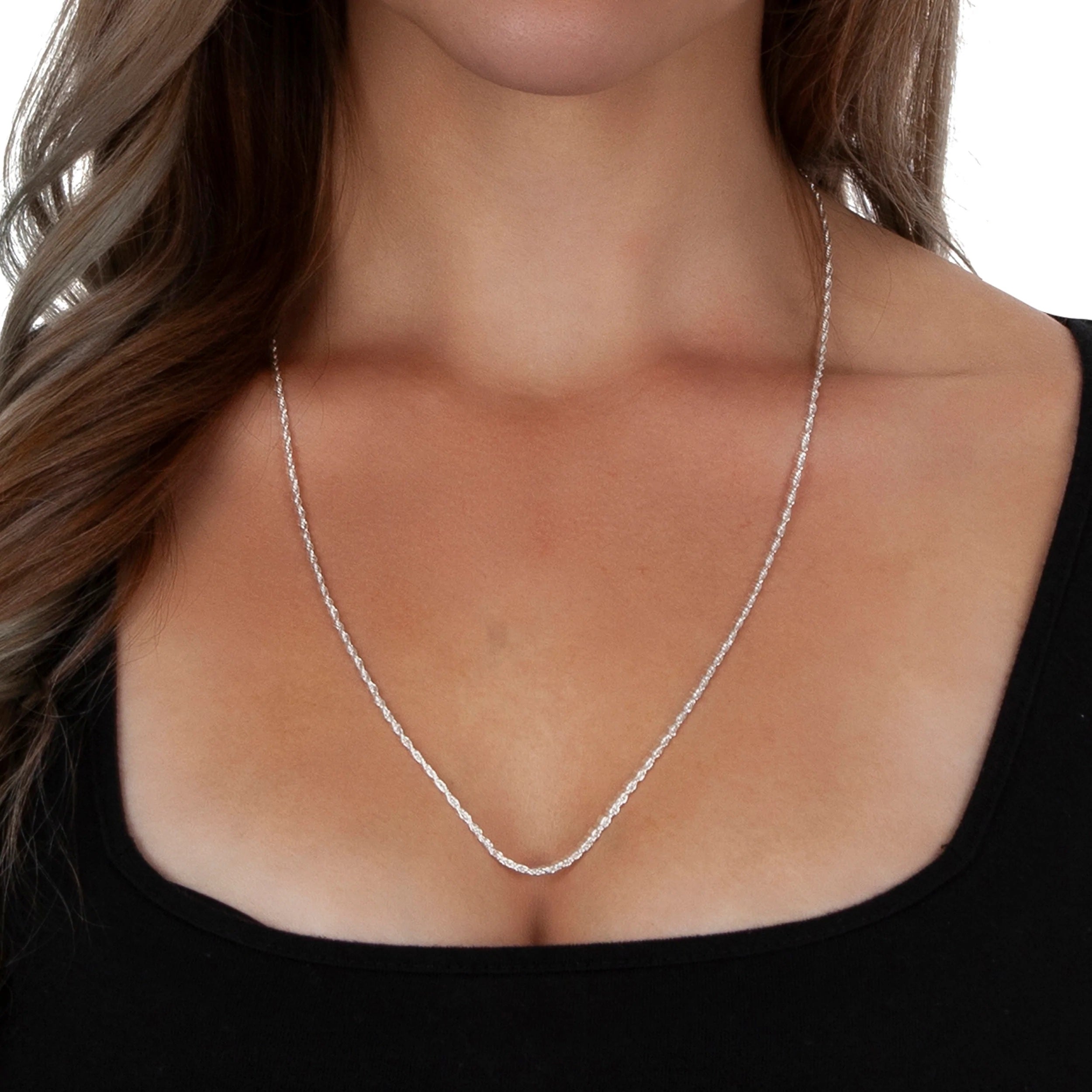 925 Sterling Silver Rope Chain
