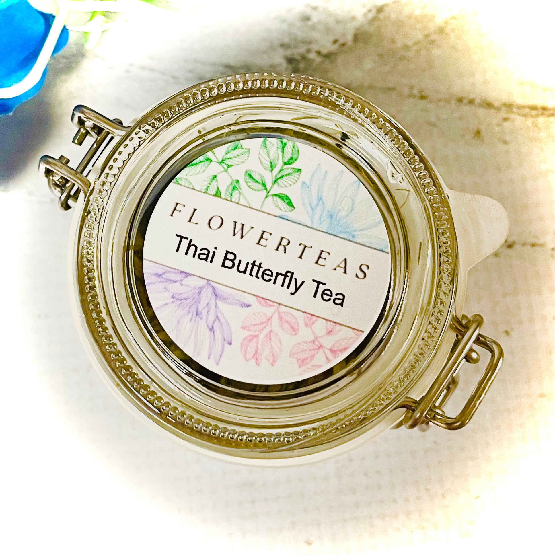 Thai butterfly tea