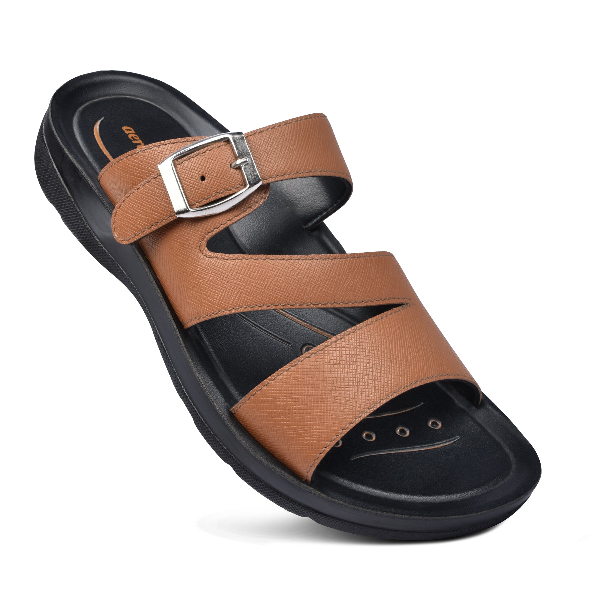 Aerothotic Slit Flair Comfortable Orthotic Women's Slip On Sandals