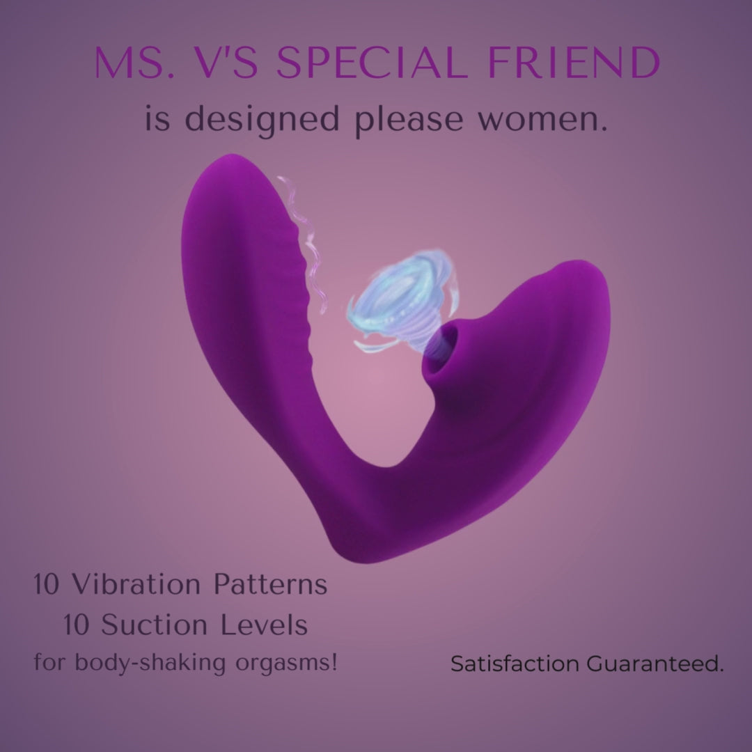 Ms. V's Special Friend - Clit Sucking Vibrator