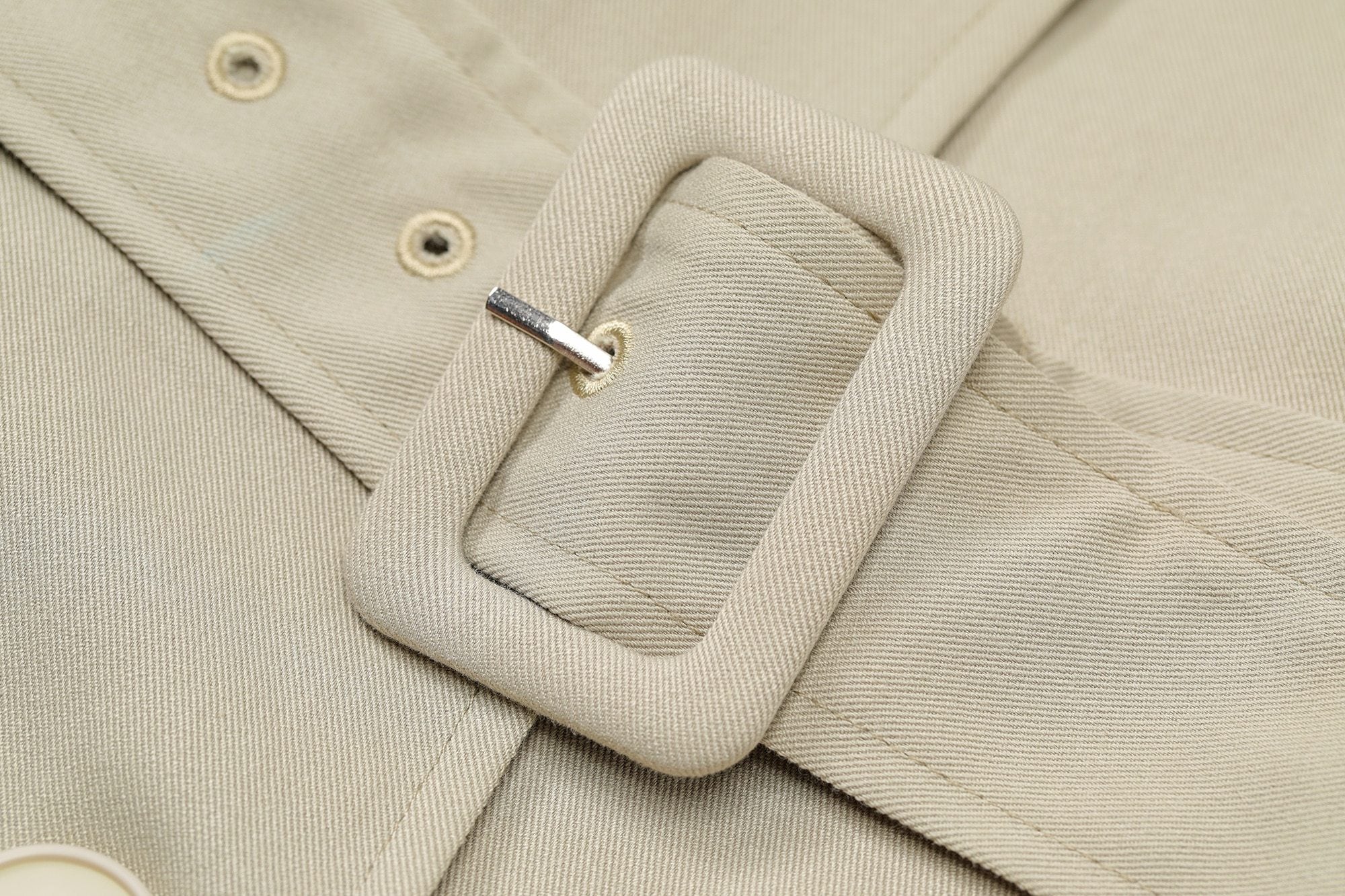 Single Breasted Oversize Trench Coat